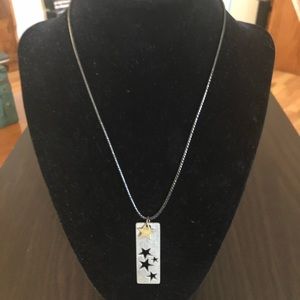 Handcrafted Metal Star Necklace